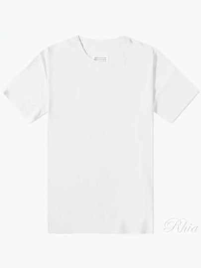 Organic Cotton Short Sleeve T-Shirt White - MAISON MARGIELA - BALAAN 2