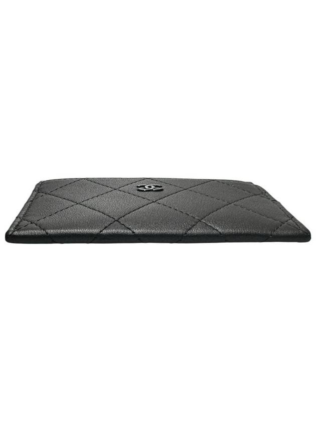 AP3818 Black Card Holder Wallet - CHANEL - BALAAN 4