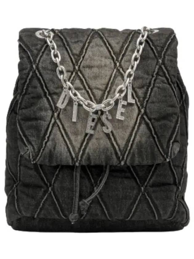 Char Backpack Black Bag - DIESEL - BALAAN 1