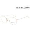 Glasses Frame AR5095 3011 Round Metal Men Women - GIORGIO ARMANI - BALAAN 1