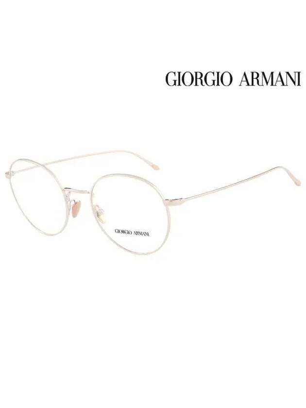 Glasses Frame AR5095 3011 Round Metal Men Women - GIORGIO ARMANI - BALAAN 1