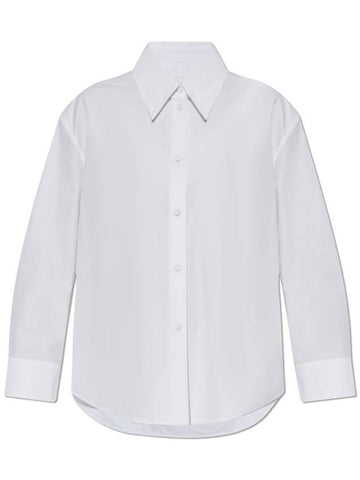 JIL SANDER Classic Shirt, Women's, White - JIL SANDER - BALAAN 1