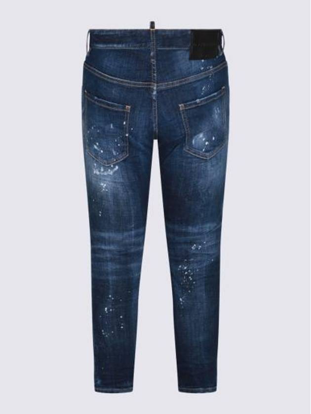 Skater Denim Jeans Dark Blue - DSQUARED2 - BALAAN 3