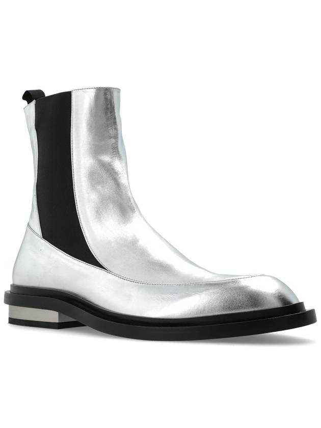 JIL SANDER Ankle Boots, Men's, Silver - JIL SANDER - BALAAN 4