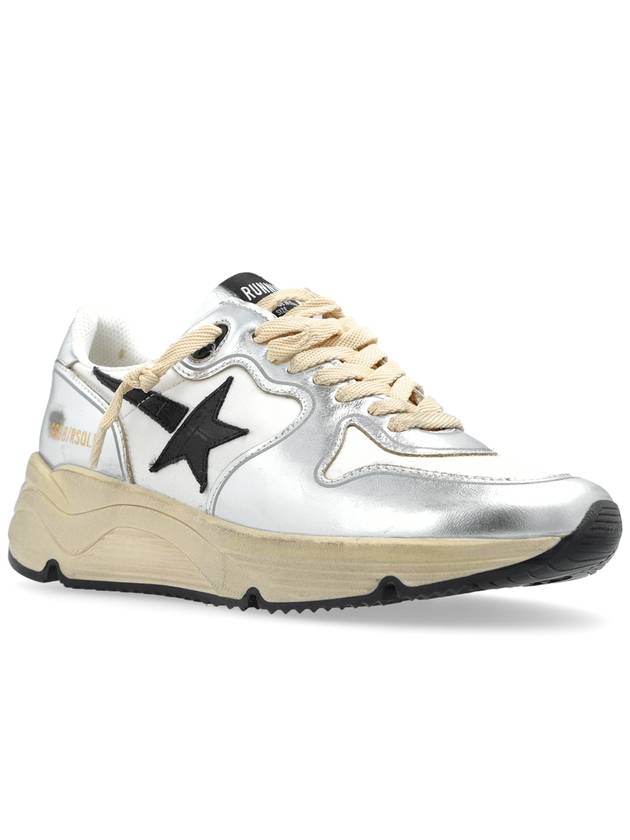 Golden Goose Sneakers Running Sole, Women's, Silver - GOLDEN GOOSE - BALAAN 4