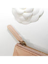 Classic Gold Logo Medium Caviar Clutch Bag Beige - CHANEL - BALAAN 10