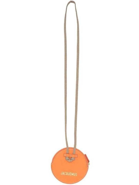 Le Pitchou Round Coin Purse Orange - JACQUEMUS - BALAAN 1