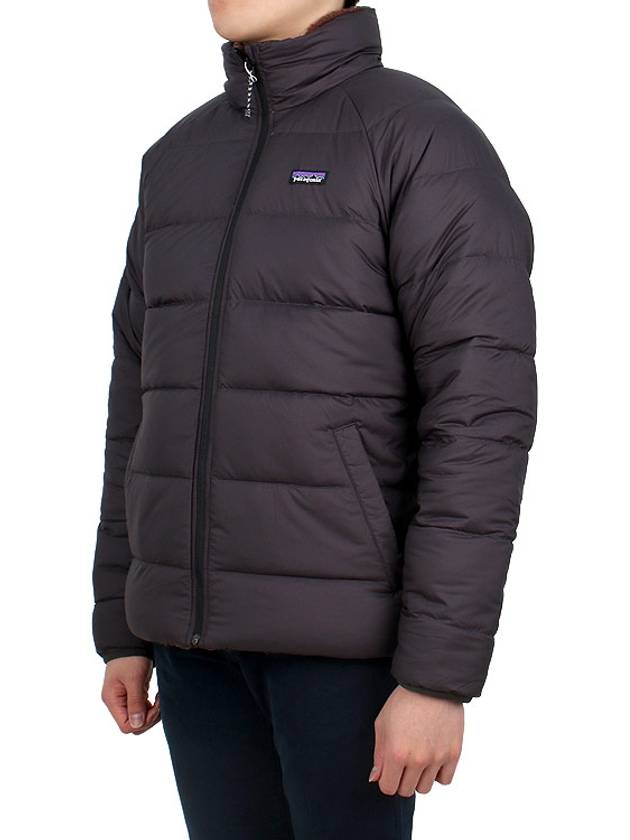 Silent Reversible Fleece Down Jacket Ink Black - PATAGONIA - BALAAN 5