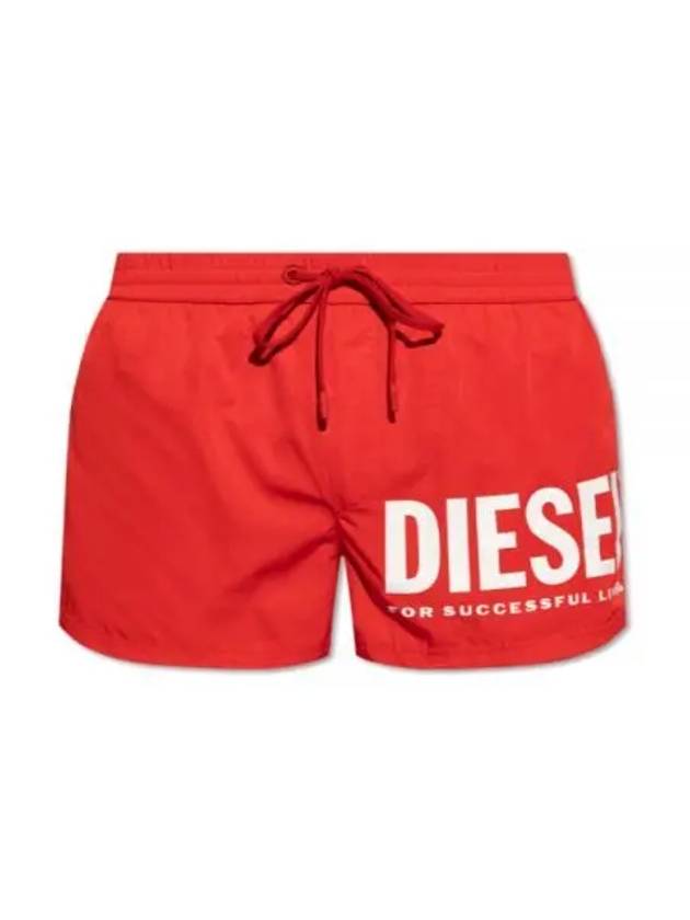 Mario 34 Swim Shorts Red - DIESEL - BALAAN 2