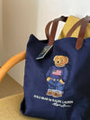 Bear shoulder bag blue - POLO RALPH LAUREN - BALAAN 6