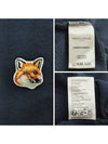 Fox Head Patch Regular Sweatshirt Midnight Blue - MAISON KITSUNE - BALAAN 6