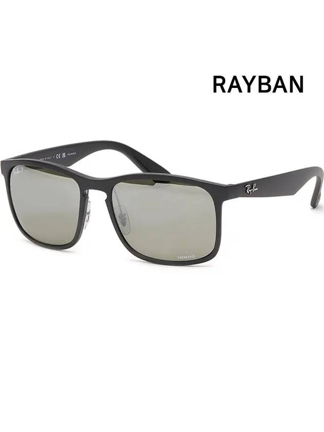 Eyewear Silver Mirror Sunglasses Black - RAY-BAN - BALAAN 5