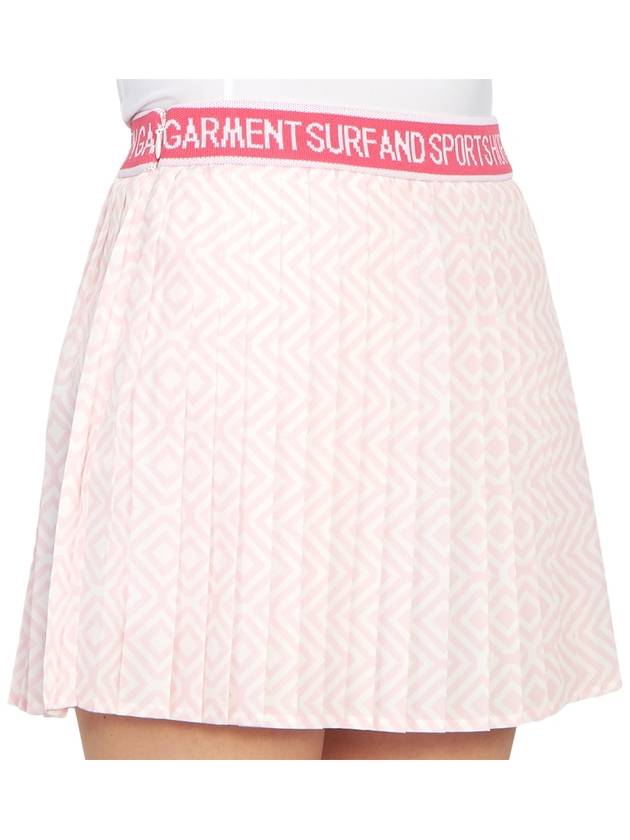 Women's Mini Pleated Skirt Pink - HORN GARMENT - BALAAN 10