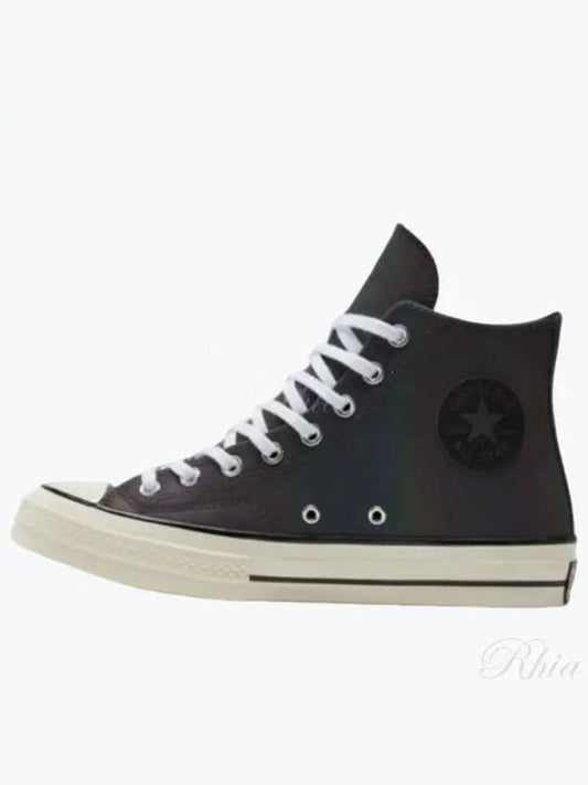 Chuck 70 Elevated Reflective Steel High Top Canvas Shoes 172510C - CONVERSE - BALAAN 1