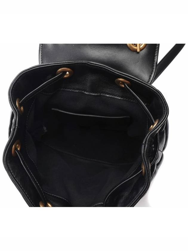 GG Marmont Matelasse Backpack Black - GUCCI - BALAAN 7