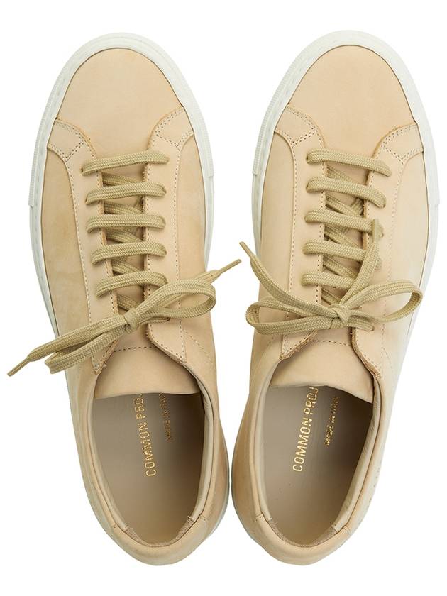 Original Achilles Low Top Sneakers Beige - COMMON PROJECTS - BALAAN 3