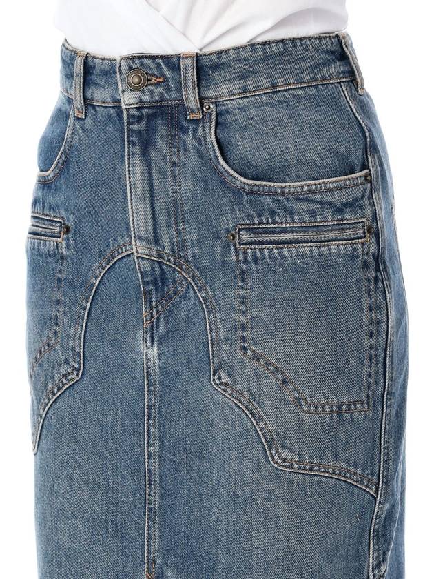 BRITT DENIM SKIRT - ISABEL MARANT - BALAAN 3