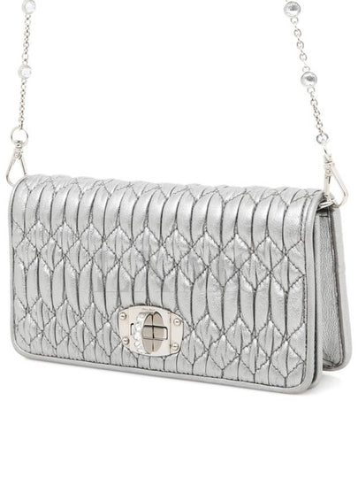 Nappa Materasse Quilted Chain Cross Bag 5DH044 - MIU MIU - BALAAN 2