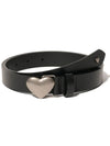 BL001 Heart Women s Leather Belt 22mm 2 Colors - LE MASQUE - BALAAN 3