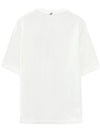 Logo Patch Cotton Jersey Short Sleeve T-Shirt Ivory - BURBERRY - BALAAN 3