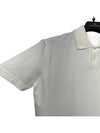 PL0021 J00101 Embroidery detail polo tshirt white - LANVIN - BALAAN 2