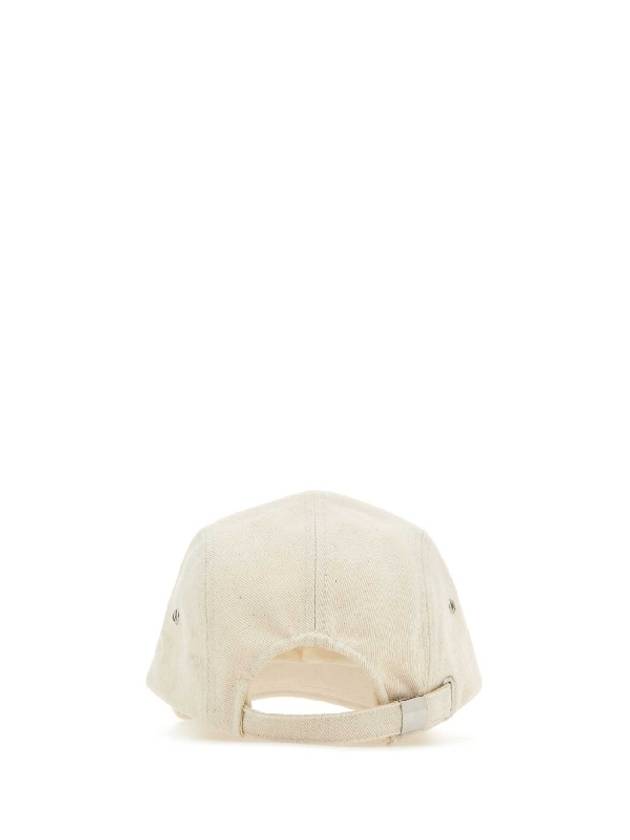 Tedji Ball Cap Ecru - ISABEL MARANT - BALAAN 4