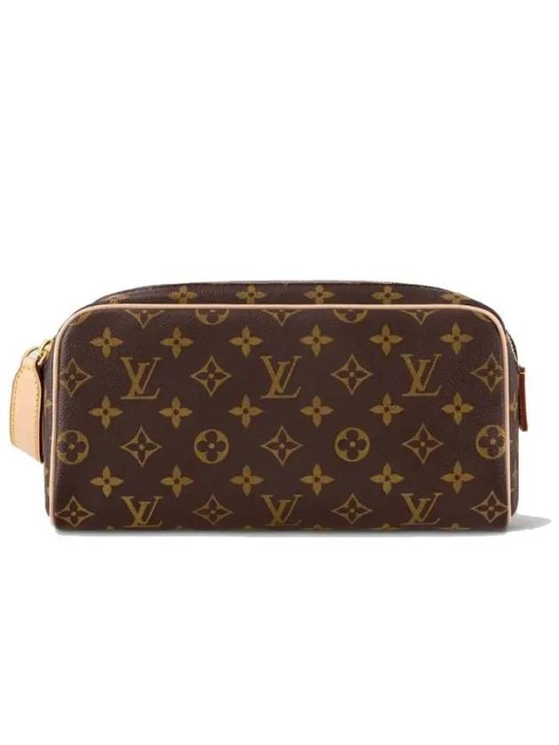 Louis Vuitton Dope Kit Toilet Monogram Canvas Pouch Bag Brown - LOUIS VUITTON - BALAAN 2