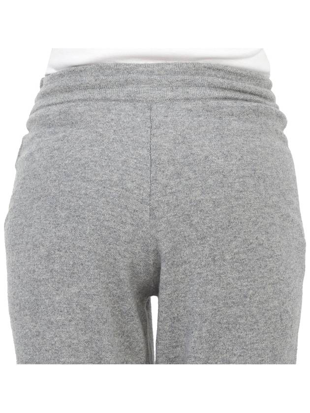 Training Cashmere Track Pants Grey - SPORTY & RICH - BALAAN 8
