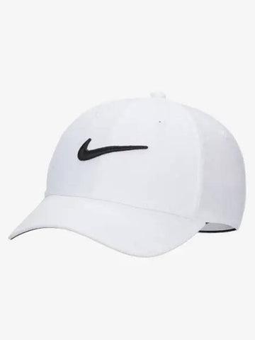 Dry Fit Club Structure Swoosh Cap White Black FB5625 100 - NIKE - BALAAN 1