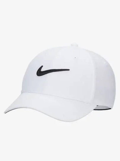 Dri Fit Club Structure Swoosh Ball Cap White - NIKE - BALAAN 2