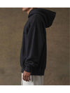 Men's Logo Pullover Hoodie Black - FEAR OF GOD ESSENTIALS - BALAAN 6