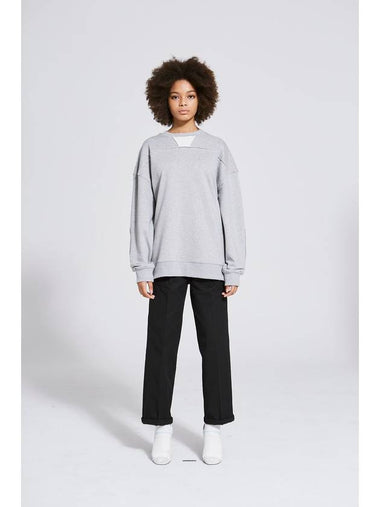 women's line color scheme sweatshirt gray - MOTH - BALAAN 1