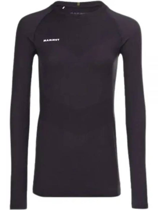 Women's Trift Long Sleeve T-Shirt Black - MAMMUT - BALAAN 1