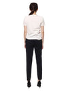 Pegno Straight Pants Black - MAX MARA - BALAAN 6