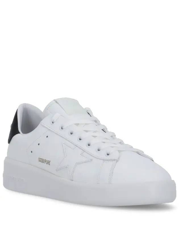 Purestar Black Tab Low Top Sneakers White - GOLDEN GOOSE - BALAAN 3