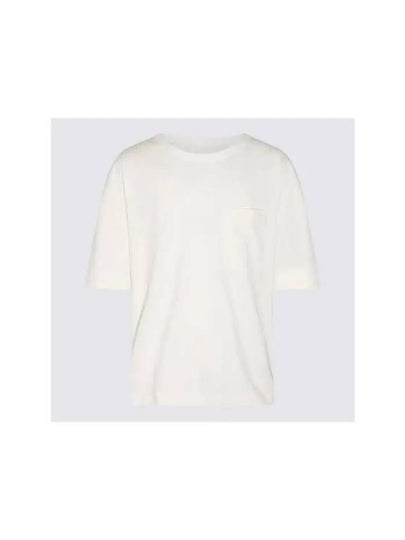 Boxy Short Sleeve T-Shirt Chalk - LEMAIRE - BALAAN 2