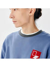 Unisex BXMXMTM Door Box Sweatshirt Mix Blue - CHANCE'S NOI - BALAAN 7