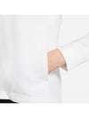 Women's Dri Fit UV Victory Full Zip Up Jacket White - NIKE - BALAAN 4