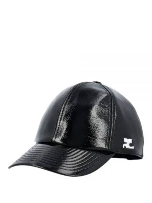 Signature Reedition Vinyl Ball Cap Black - COURREGES - BALAAN 2