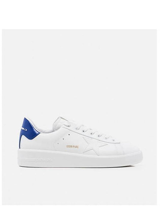 Men's Blue Tab Purestar Sneakers White - GOLDEN GOOSE - BALAAN 2