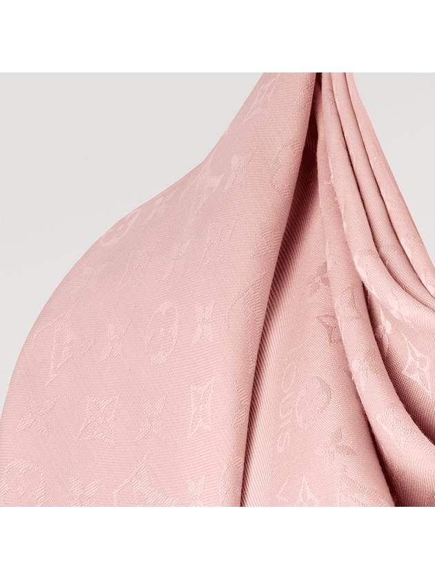 Monogram Classic Scarf Rose - LOUIS VUITTON - BALAAN 5