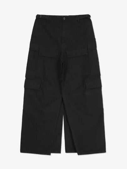 Apron Cargo Pants A Line Skirt Black Black - BALENCIAGA - BALAAN 2