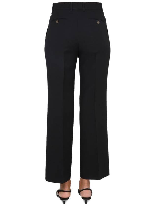 Gucci Pantalone Cady Crepe - GUCCI - BALAAN 4