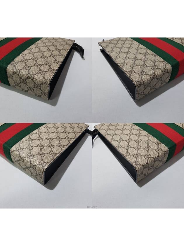 Web Clutch Bag 475316 - GUCCI - BALAAN 6