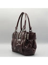 burgundy tote bag - BURBERRY - BALAAN 3