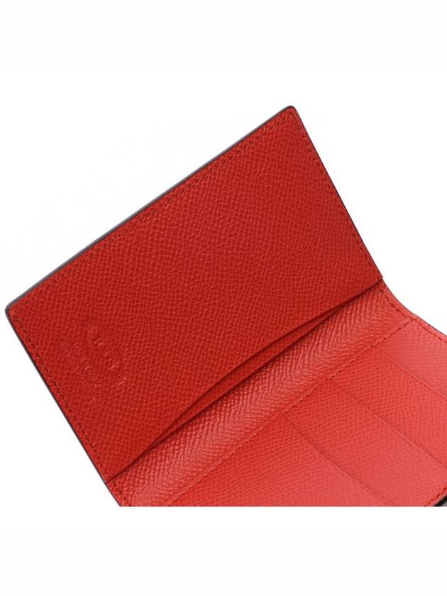 Logo decorated two fold wallet XAMTSYFA200RTV - TOD'S - BALAAN 7