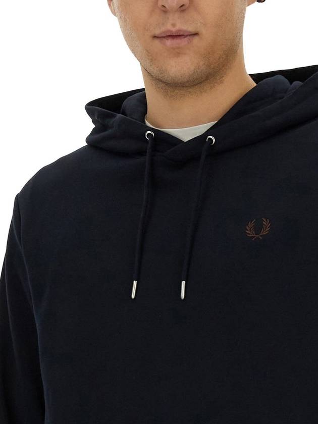 Fred Perry Sweatshirt With Logo Patch - FRED PERRY - BALAAN 4