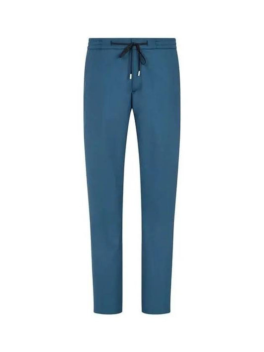 Weekend popup 10% coupon 3 24 Tapered fit drawstring wool pants blue 270346 - RVR LARDINI - BALAAN 1