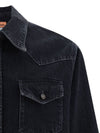 Karty Denim Long Sleeve Shirt Black - ACNE STUDIOS - BALAAN 4