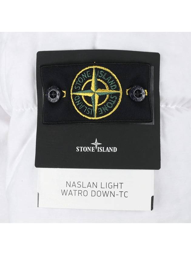 Naslan Watro Down Jacket Padding White - STONE ISLAND - 7